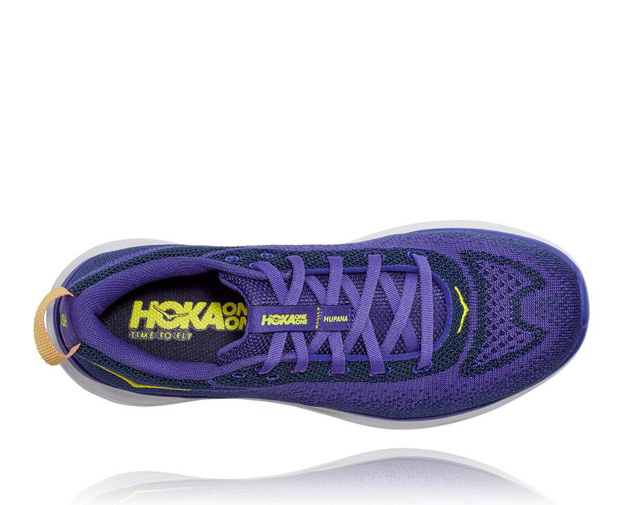 Hoka One One Tenisky Damske Modre/Biele - Hupana Flow - 56091-DEWP